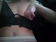 Your Girlfriend Candy Crush showing herself aboard the uber 5/16