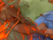 Give me a massage of my legs with your hands, tongue and cock, and then cum on them 1/16