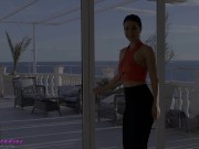 Melisa Mendini Teaser ERO-Fantasy Walk, strip, masturbate 1/16