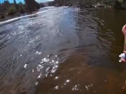 Outdoor Public Strip Piss and Nude Swim Spectators 11/16