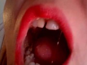 I chew you completely like a little insect I crush your bones like this sweet! 11/16