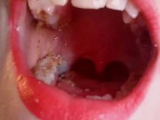 I chew you completely like a little insect I crush your bones like this sweet! 13/16