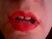 I chew you completely like a little insect I crush your bones like this sweet! 14/16