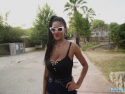 Public Agent Tina Fire fucked with her big tits hanging out 2/16