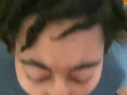 Valerie Little sucking big white cock 2/16