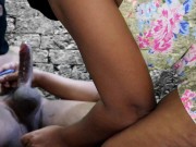 යිටපස්සේ හුකත් ගත්තා / Stepbrother Pubic Hair Cut and Hard Fuck 3/16