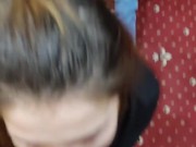 Красотка страстно отсосала в холле отеля,а потом отдалась по собачьи 11/16