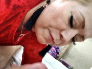 Hard massage of G-spot, wild rubbing of clit, sucking strong dick & other games of a mature couple 9/16