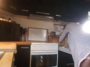 nippleringlover naked at home flashing pierced tits & pussy & sexy ass - stretched nipple piercings 14/16