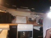 nippleringlover naked at home flashing pierced tits & pussy & sexy ass - stretched nipple piercings 15/16