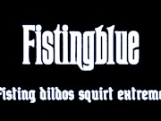 Surprise a friend w big plug inside me and he gape and fist me - preview 14/16