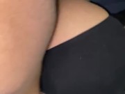 White girl fucked with panties on 10/16