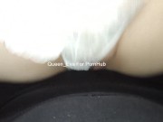 METTO INCINTA MIA MOGLIE VESTITA CON INTIMO BIANCO SEXY 11/16