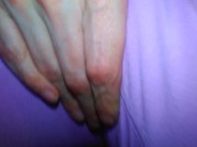 No Daddy! I'm not masturbating! I'm not touching my pussy! I'm just sitting on my hands!  8/16