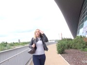 GERMAN SCOUT - BIG ASS AND BOOBS MILF KARLIE PICKUP AND ROUGH FUCK AT STREET CASTING 1/16