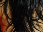 Por fin me cogí a mi vecina, de a perrita sin condón, llegó caliente de fiesta parte 2 10/16