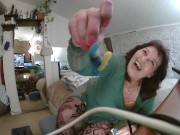 V 597 Giantess eats tiny men with huge cocks 4/16