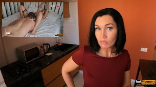 step Mom was found handcuffed by step Son - RedTube