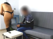 Teen from Morocco bangs a friend at her parents' house 6/16