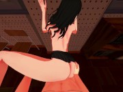 Pieck Finger gets a POV facial before getting fucked against a wall - AoT Hentai 7/16