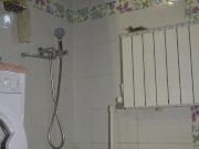 Mature BBW Milf Shower Voyeur 1/16