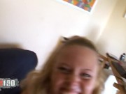 Sexy blonde with big natural boobs fucked 16/16