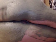 Super fetish fart video with an ass covered in mud 13/16