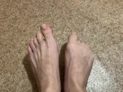 My dirty socks and feet after a long day 11/16