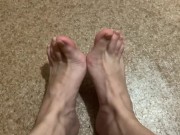 My dirty socks and feet after a long day 16/16