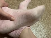 My dirty socks and feet after a long day 5/16