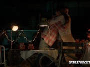 PRIVATE com - Long Haired Dirty Blonde Eveline Dellai Enjoys Her Hot Fuck! 1/16