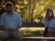 PRIVATE com - Long Haired Dirty Blonde Eveline Dellai Enjoys Her Hot Fuck! 3/16