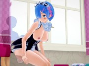 Rem adult version Hentai 3D 12/16