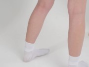 Hot Girl Shows her Cameltoe and through shorts 11/16