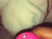 Playing with my wet hairy pussy for my stuff  3/16