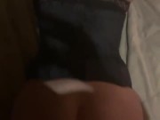 SEXY METAL SLUT ALLISTA REIGNS BOUNCES HER PERFECT ASS ON AN UNEXPECTED BARTENDER ABOVE THE VENUE 15/16