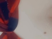 Tits out smoking a blunt 6/16