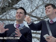 Lilu Moon double penetrated in the dorm 3/16