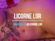 Licorne Lor - amateur redhead doing a nice oral and having hot sex 1/16