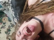 Cum splattering my best friend's face 1/16