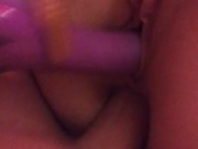 Anal with stepmommy's new toy 8/16