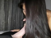 Hot asian tinder slut loves taking my big cock in all her holes 2/16