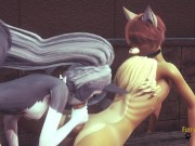 Furry Hentai - POV Wolf sucks cock and gets fucked 1/16