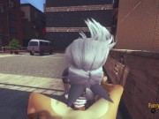 Furry Hentai - POV Wolf sucks cock and gets fucked 4/16