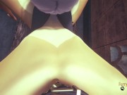 Furry Hentai - POV Wolf sucks cock and gets fucked 7/16