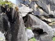 Walk with Angel Fowler to Waterfall on Mountains 11/16