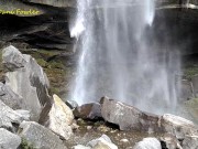 Walk with Angel Fowler to Waterfall on Mountains 12/16
