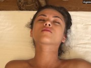 Orgasmic first time defloration massage with Olivia Cassi 9/16