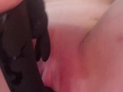 Self love after work before my husband gets home. Sorry for the toilet paper lint. 4/16