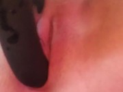 Self love after work before my husband gets home. Sorry for the toilet paper lint. 8/16